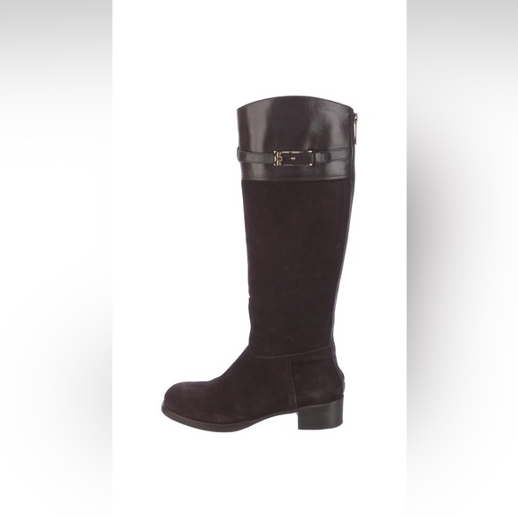 Tory Burch Suede riding boots - Picture 1 of 5